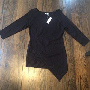 Black Asymetrical Sweater